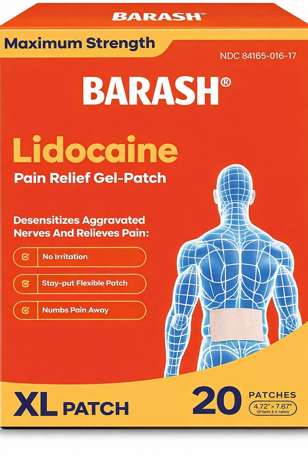 20-Knee joint pain relief patches